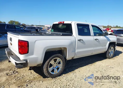 2018 Chevrolet Silverado 1500 Custom из США, поврежденный, VIN 3GCPCPECXJG348435